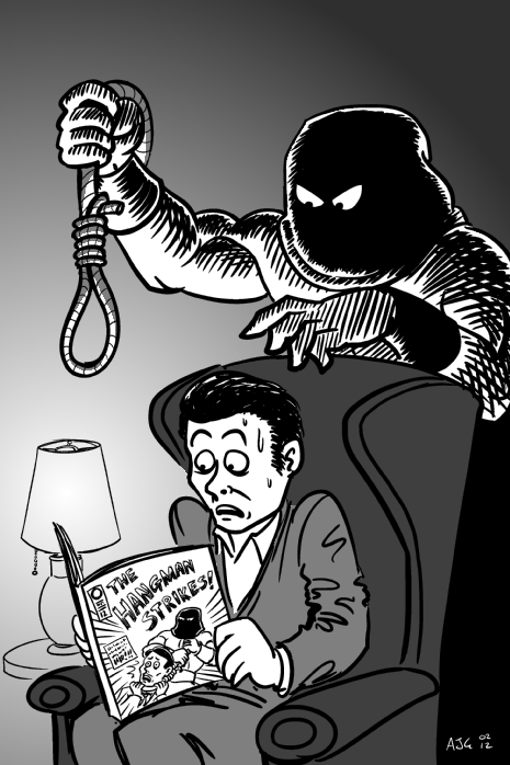 Illustration Friday - Suspense