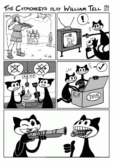 The Catmonkeys Play William Tell