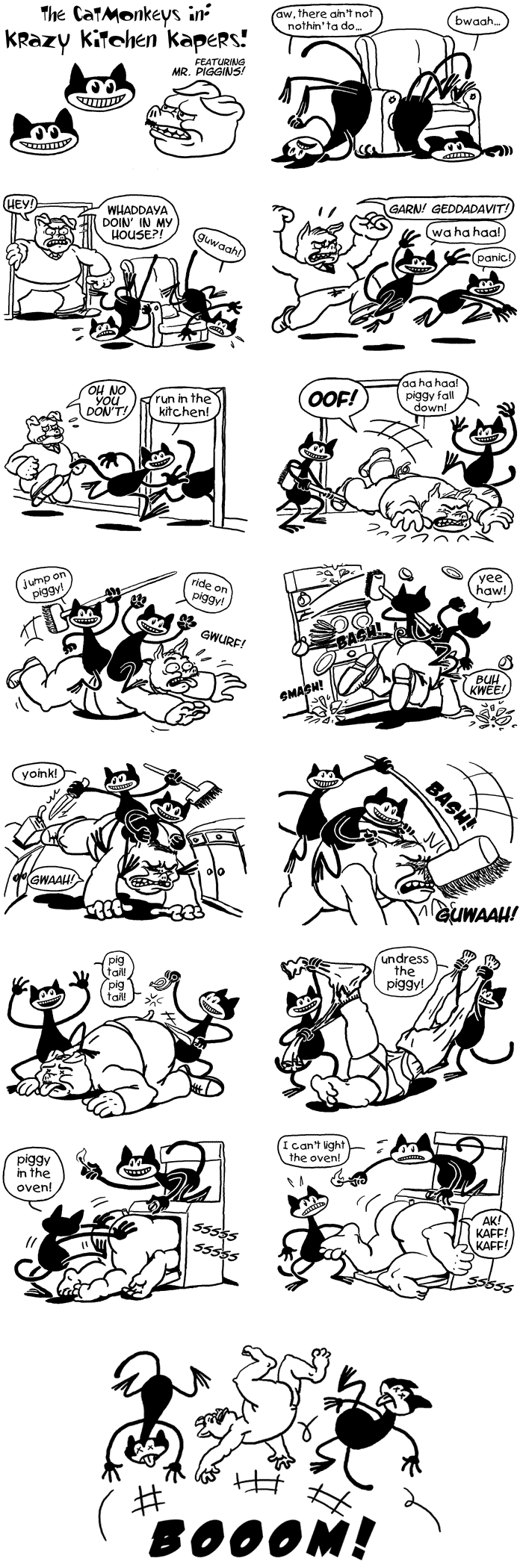 The Catmonkeys: Krazy Kitchen Kapers! The Catmonkeys: Krazy Kitchen Kapers!