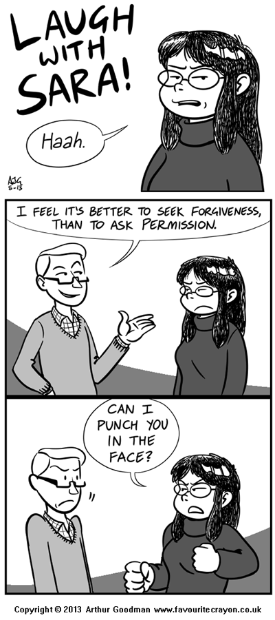 Laugh with Sara! - Forgiveness Laugh with Sara! - Forgiveness
